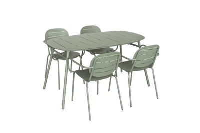 Oasis tafel olijfgroen