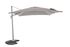 Parasol déporté Milano 300x300cm sable-taupe