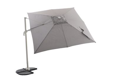 Zweefparasol Milano 300x300cm zand-taupe