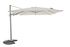Parasol déporté Fuga 2.0 300x300cm taupe-champagne