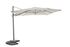 Parasol déporté Fuga 2.0 260x350cm taupe-champagne