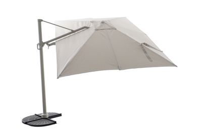 Zweefparasol Fuga 2.0 260x350cm taupe-champagne