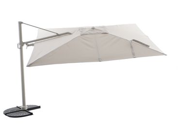 Zweefparasol Fuga 2.0 350x260cm taupe-champagne