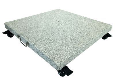 Milano parasolvoet met wieltjes