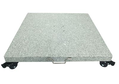 Milano parasolvoet met wieltjes