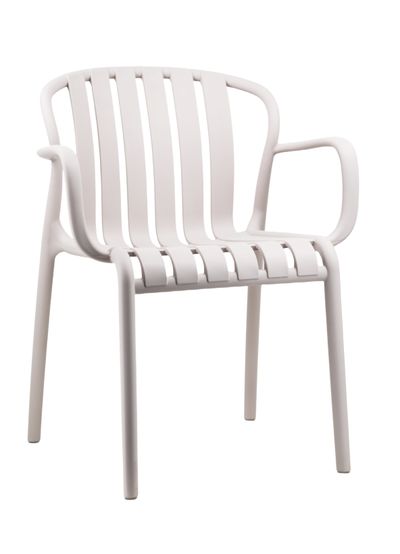 Luna chaise empilable sable