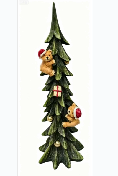 Beertjes in kerstboom
