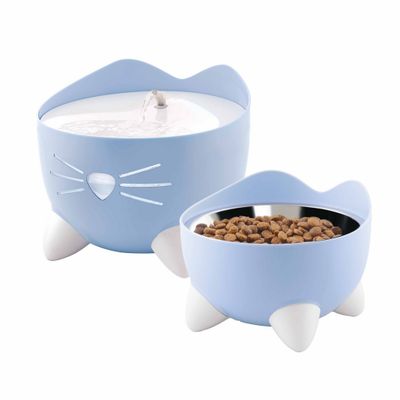 Abreuvoir pixi combo kit 2l bleu - accessoires inclus