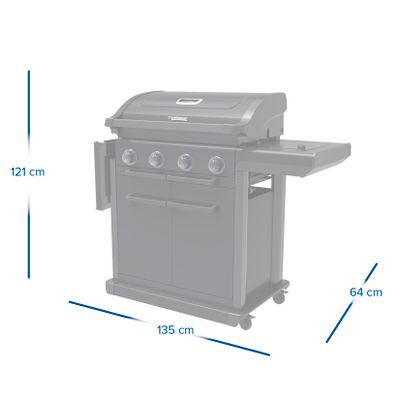 Barbecue à gaz 4 Series Onyx S