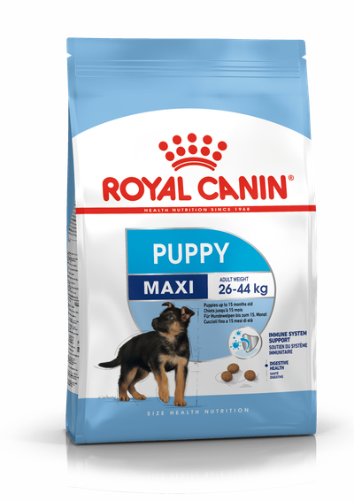 Size Health Nutrition Maxi Puppy 4kg