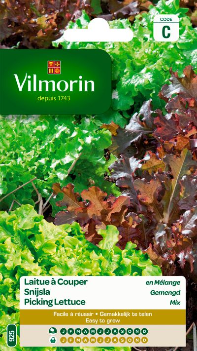 Zaden snijsla gemengd 4g