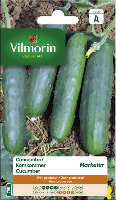 Zaden komkommer marketer 2g