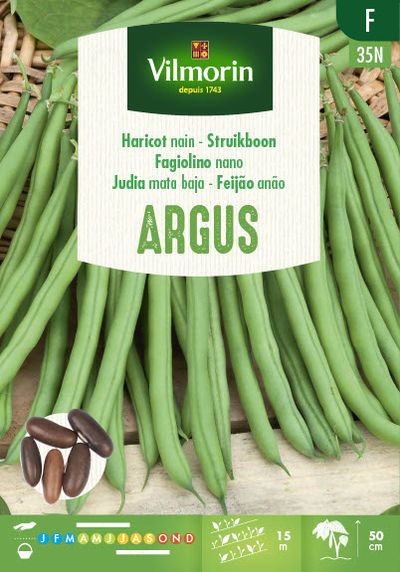 Zaden struikboon argus 125g