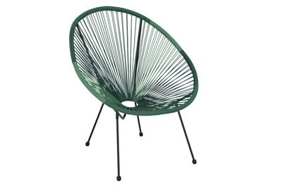 Steph fauteuil camaieu vert