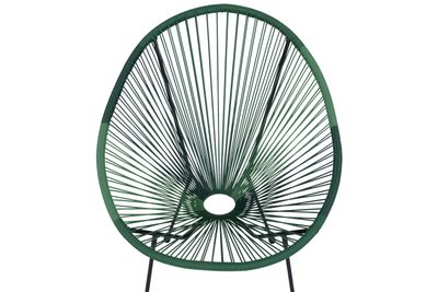 Steph fauteuil camaieu vert