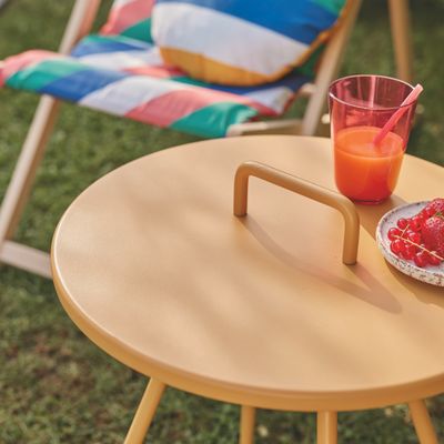 Elba bijzettafel antraciet