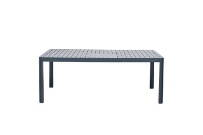 Eno table carrée extensible anthracite