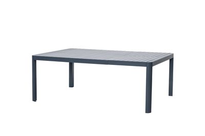 Eno table carrée extensible anthracite