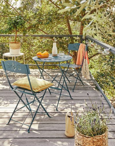 Cuzco set pour balcon jaune