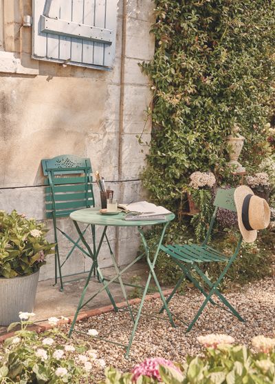 Cuzco balkonset groen