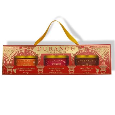 Coffre 3x90g cannelle-pain d'épices-cerise