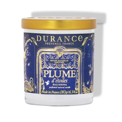 Natuurlijke geurkaars 180 gr plume d'étoiles