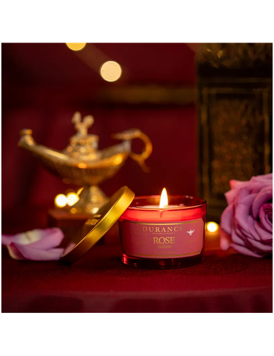 Natuurlijke geurkaars 90 gr rose sultane