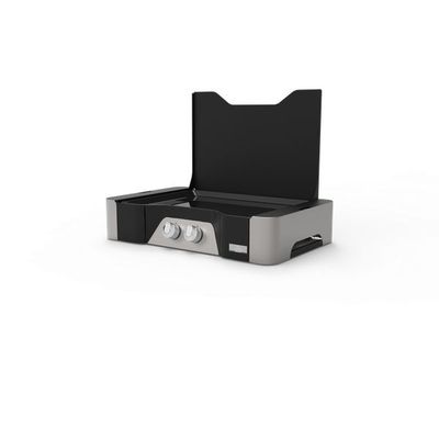 Plancha Exclusive gaz 260 Duo avec couvercle