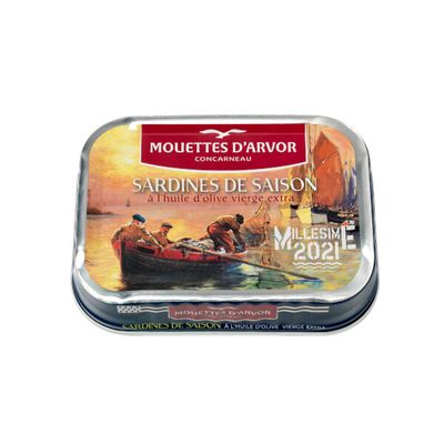 Eerste sardienen van't seizoen 115g