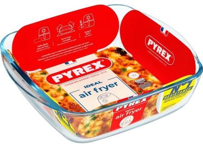 Airfryer plat a four 2,2l carré