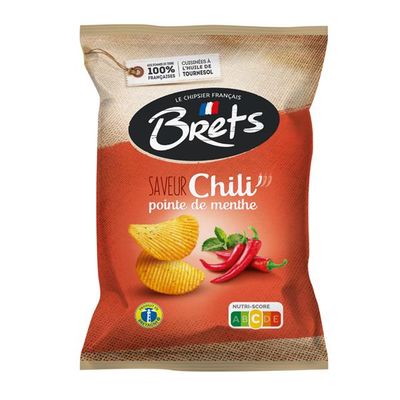 Chips brets saveur chili menthe