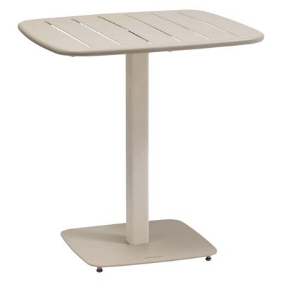 Alegoria vierkante tafel leemkleur