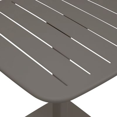 Alegoria vierkante tafel koffie