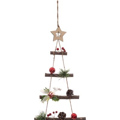 Kerstboom met muurbevestiging 120cm 