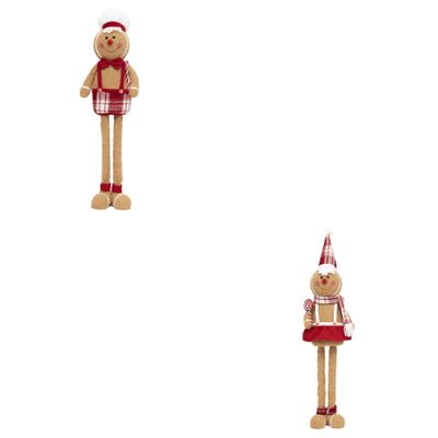 Bonhomme pain d'épices h89cm