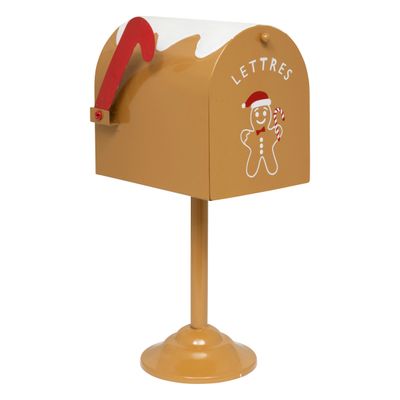 Boîte aux lettres pain d'épices h32cm