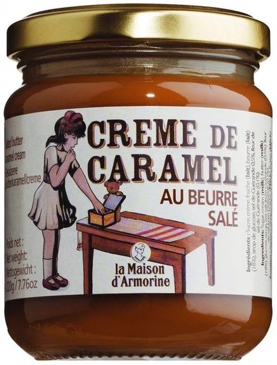 Creme van caramel gezouten boter