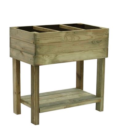 Moestuin op poten Paprika