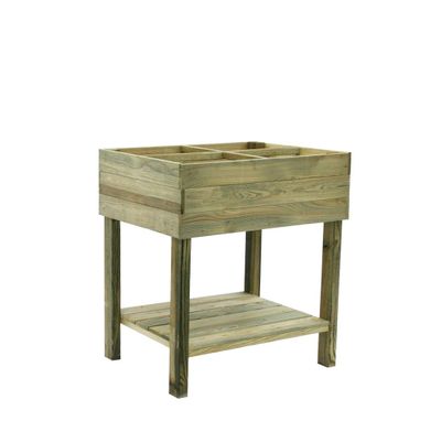 Moestuin op poten Paprika