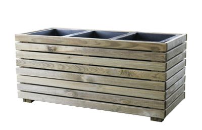 Bloembak 3 potten Horizon