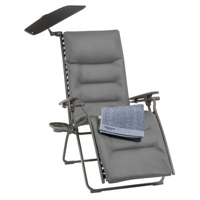 Gewatteerde fauteuil en accessoires - Ash Grey