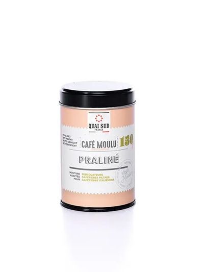 Café moulu aromatisé praliné