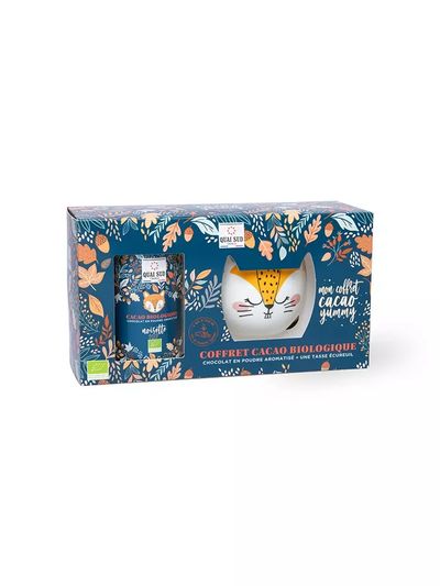 Giftset cacao bio eekhoorn yummy hazelnoot