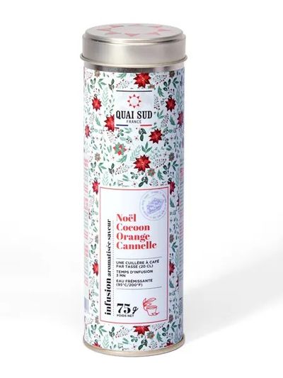 Kerstinfusie rooibos, sinaasappel, kaneel