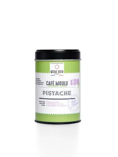 Gemalen koffie met pistachesmaak