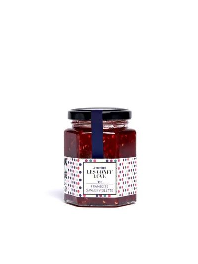 Confituur framboos-violet