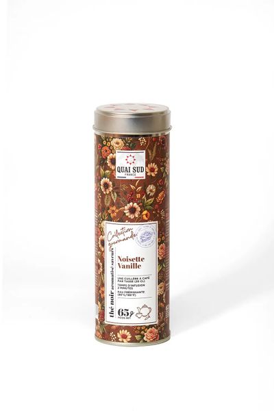 Zwarte thee hazelnoot vanille