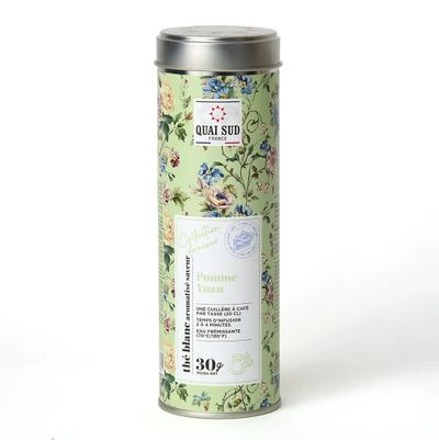 Witte thee met appel en yuzu