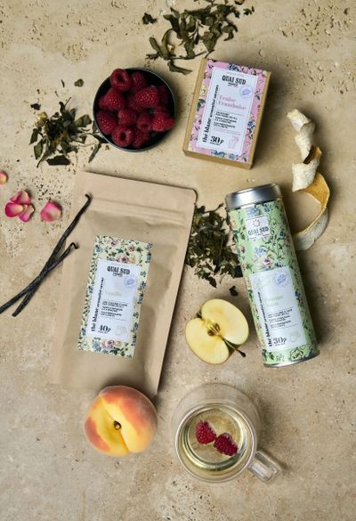 Thé blanc pomme yuzu