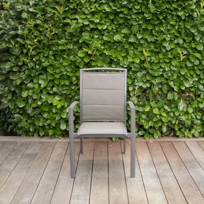 Armstoel Modulo grijs antraciet